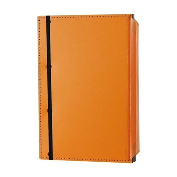 Tunhigl Foldable Clipboard File Folder, A4 Size Expanding Organizer with Elastic Strap for Students & Office Workers