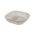 thumbnail image 1 of Tunhigl Food-Grade Plastic Serving Platter, Multi-Purpose Fruit Salad Dessert Candy Snack Tray For Home Party Buffet Coffee Table Decor, 1 of 5