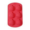 thumbnail image 1 of Tunhigl Fruit-Shaped Ice Cube Molds for Baby Food & Baking - Safe, Food-Grade Silicone Mold Set for Homemade Snacks, Jelly, Chocolate & Mini Desserts - Easy to Use & Clean Red, 1 of 6