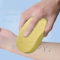thumbnail image 1 of Tunhigl Gentle Baby Exfoliating Bath Sponge for Sensitive Skin - Super Soft Reusable Body Scrubber for Deep Cleansing Without Body Wash for Bath Shower Yellow, 1 of 6