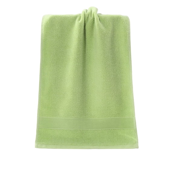Tunhigl Hand Towel Lightweight Quick Drying Soft Absorbent Cotton Towel for Bathroom Shower Spa Gym Green
