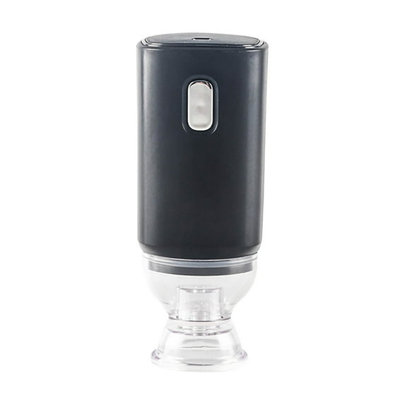 Tunhigl Handheld USB Vacuum Sealer for Food, Portable Vacuum Sealer for Kitchen, Compact Food Saver with Powerful Pump for Bags, Meat, Freshness Preservation, Reusable Storage, Travel-Friendly Black