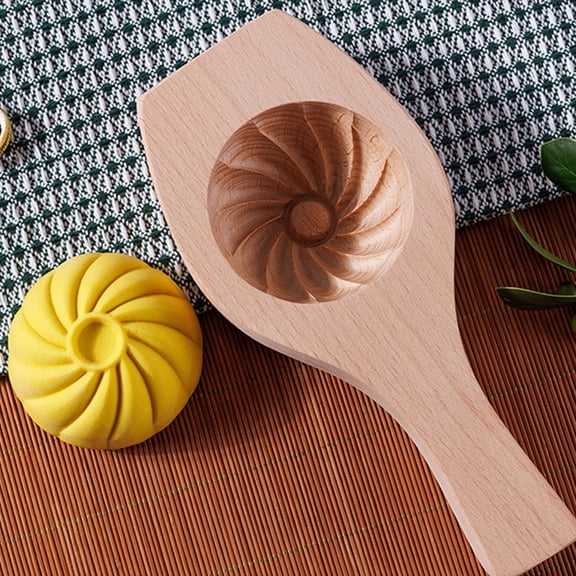 Tunhigl Handmade Wooden Cake Mould - DIY Flower Pattern Baking Pan for Muffins, Chocolate, Pumpkin Pies & More | Non-Stick, Durable, and Eco-Friendly