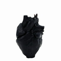 Tunhigl Heart-Shaped Candle - Natural Beeswax, Halloween & Home Decor, Festive Mood Enhancer Black