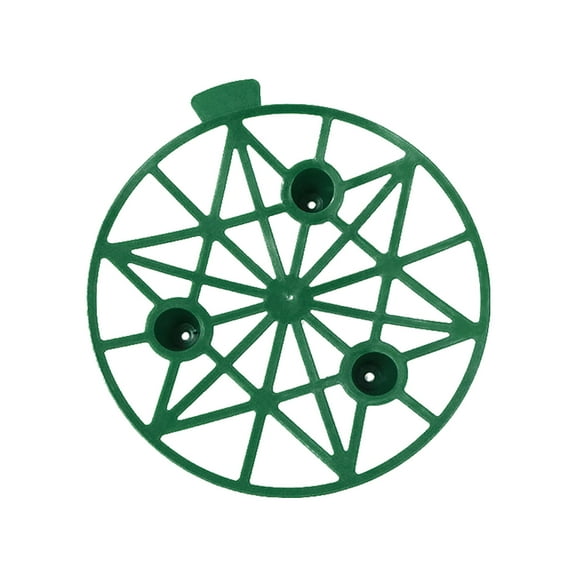 Tunhigl Heavy Duty Plastic Watermelon Support Stand Garden Fruit Rack for Melons Pumpkins Strawberries Vegetables Durable Lightweight Plant Holder for Outdoor Gardening Green