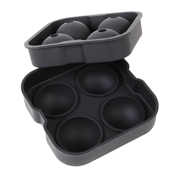 Tunhigl Ice Cube Tray Football Shape 3D Ice Maker Tray Bar Party Cocktail Whiskey