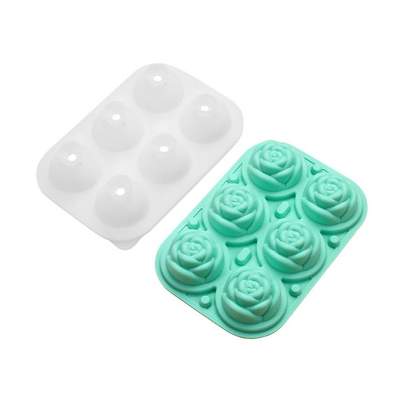 Tunhigl Ice Cube Tray Reusable Ice Tray with Lid For Icemold Glass Tumblers Cocktails Whiskey Drinks and Coffee