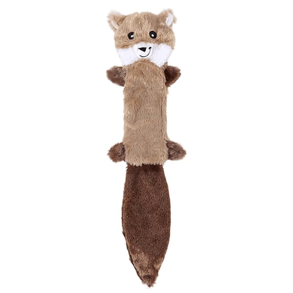 Tunhigl Indestructible Raccoon Plush Interactive Chew Toy for Dogs Dental Care Teeth Cleaning Toy for Aggressive Chewers Christmas Gift Medium Large Breeds