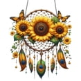 thumbnail image 1 of Tunhigl Indoor Outdoor Dream Catcher Sun Catcher Acrylic Waterproof Scratch Proof Hanging Decor for Windows Gardens, 1 of 6