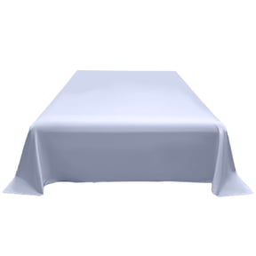 Tunhigl Light Tone Summer Cooling Ice Silk Flat Sheet, Silky Cool Polyester Bed Sheet, Wrinkle Resistant Breathable Size 78.74in × 90.55in, All Night Cool Sleeping Linen