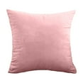 thumbnail image 1 of Tunhigl Luxury Velvet Decorative Pillows for Sofa and Chair, 45x45CM Soft Backrest Cushions with Removable Cover for Living Room and Bedroom Decor Pink, 1 of 8