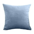 thumbnail image 1 of Tunhigl Luxury Velvet Decorative Pillows for Sofa and Chair - Super Soft Cloud-Like Velvet Cushions in Multiple Sizes and Colors for Home Decor Blue, 1 of 7
