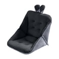 thumbnail image 1 of Tunhigl Luxury Velvet Office Chair Cushion: 18 Inch Sofa & Bedroom Seat Pad with Non-Slip Straps for Ultimate Comfort in Home, Car, and Office Use Dark Gray, 1 of 6