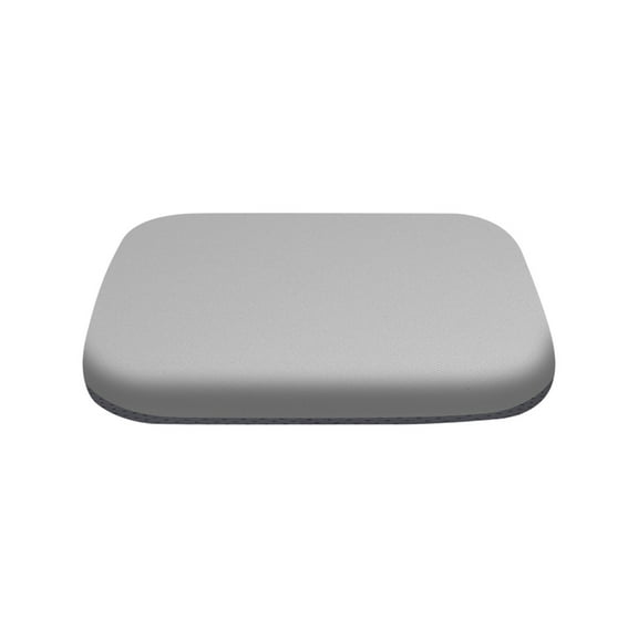 Tunhigl Memory Foam Chair Cushion 16x16 Inch - Square Seat Pad with Non-Slip Base & Breathable Fabric for Office, Kitchen, Car, and Home Use Gray