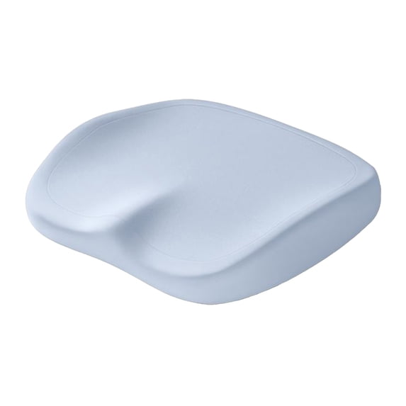 Tunhigl Memory Foam Seat Cushion for Office, Car, and Home - Coccyx Pain Relief, Ergonomic Support, Non-Slip Base, Long Sitting Comfort for Students and Professionals Blue
