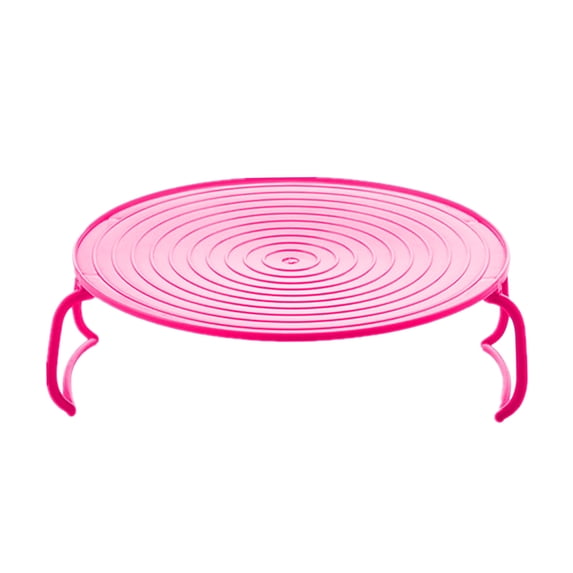 Tunhigl Microwave Heating Rack - Double Insulated Steam Tray Rack for Efficient Cooking, Space-Saving Design, Easy to Clean - Green, Pink, Blue Pink