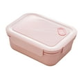 thumbnail image 1 of Tunhigl Microwave-Safe Lunch Box - Leakproof Insulated Bento, Dishwasher & Freezer Safe, Stackable Meal Prep Container, Office Work Picnic Pink, 1 of 6