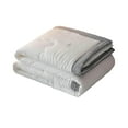 thumbnail image 1 of Tunhigl Minimalist Solid Cool Touch Summer Blanket, Lightweight Breathable Cooling Air Conditioning Quilt, 59×43in Small Size for Office Naps Sofa Travel Daily Use, 1 of 5
