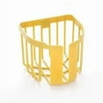 thumbnail image 1 of Tunhigl No-Drill Toilet Paper Holder with Storage Rack for Bathroom Holds Paper Towels Toilet Paper Shaving Essentials Self-Adhesive Wall Mount Organizer for Renters RV Small Spaces Yellow, 1 of 5
