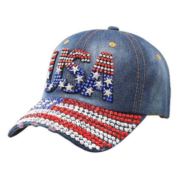 Tunhigl Patriotic American Flag Baseball Cap Independence Day Baseball Cap July 4th Hat for Parades Fireworks Celebrations Men Women Outdoor Summer Events 250th Anniversary