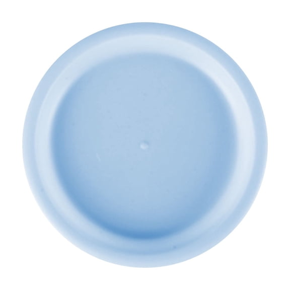 Tunhigl Plastic Round Snack Plate Fruit Plate Divided Compartment Tray Portable Reusable for Parties Picnics Weddings Family Gatherings Blue