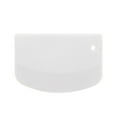 thumbnail image 1 of Tunhigl Plastic Scraper for Baking & Cooking - D-Shaped Cake Cream Scraper, Dough Cutter & Kitchen Tool - Safe, Non-Scratch & Easy Clean White, 1 of 6