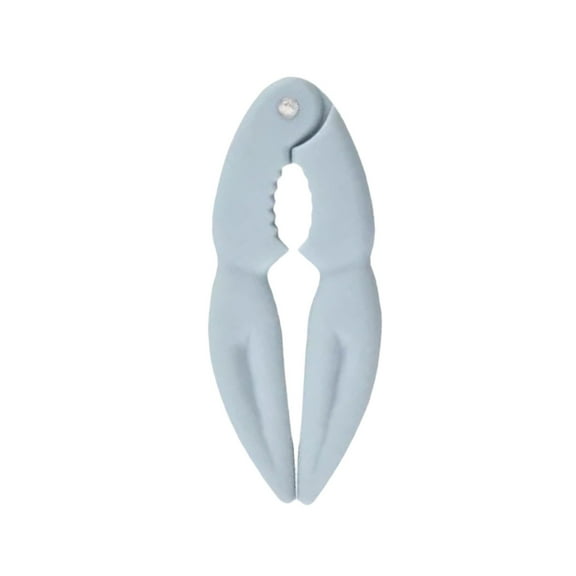 Tunhigl Plastic Walnut Clamp Nut Crab Claw Sheller - Versatile Kitchen Tool for Seafood & Nuts - Ergonomic Crab Shell Cracker - Easy to Clean Dishwasher Safe Gadget Blue