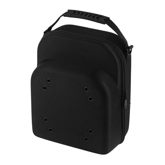 Tunhigl Portable Baseball Cap Storage Bag - Pressure-Resistant & Shape-Retaining Travel Organizer for Hats and Caps - Compact, Lightweight, and Durable EVA Material Black