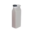 thumbnail image 1 of Tunhigl Portable Food Grade Silicone Collapsible Water Bottle 20 Ounces Foldable Leakproof for Travel Hiking Camping Gray, 1 of 7