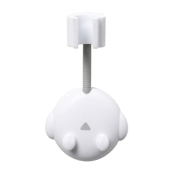 Tunhigl Punch-free Shower Bracket Bathroom Hooks Shower Base Fixed Seat Bath Hanger Clip