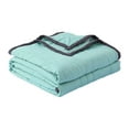thumbnail image 1 of Tunhigl Quilts 39.3×59.1Inches Washed Cotton Quilt Summer Solid Color Air Conditioning Quilt Washable Soft Gift Quilts, 1 of 8