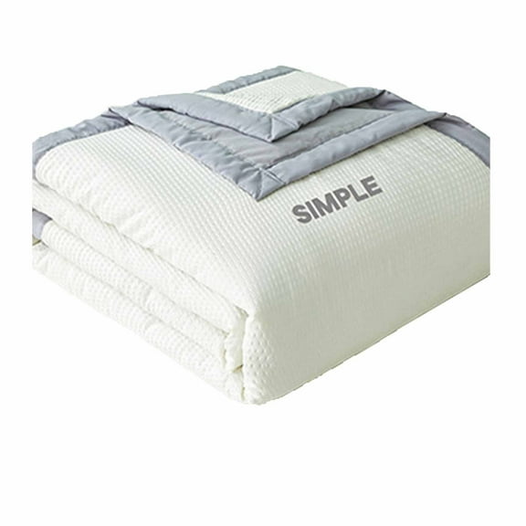 Tunhigl Quilts Queen Size, 59.1×78.8Inches Super Soft Clouds Sweet And Spicy Summer Quilt Cool Conditioned Quilt Thin Quilt In Student Dormitory