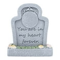 thumbnail image 1 of Tunhigl Resin Pet Memorial Stone for Cats Dogs Outdoor Garden Decoration Weather Resistant Tribute for Grieving Pet Owners Year-Round Sympathy Gift, 1 of 8