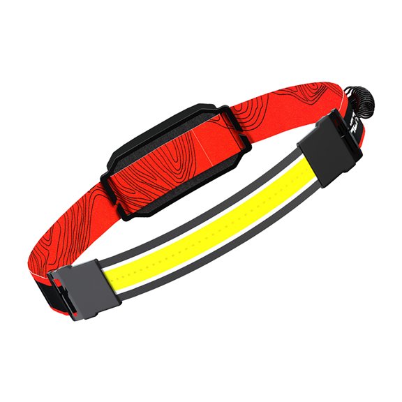 Tunhigl Savings COB Lighting Rechargeable Headband Wide Angle Headlight Outdoor Headlight