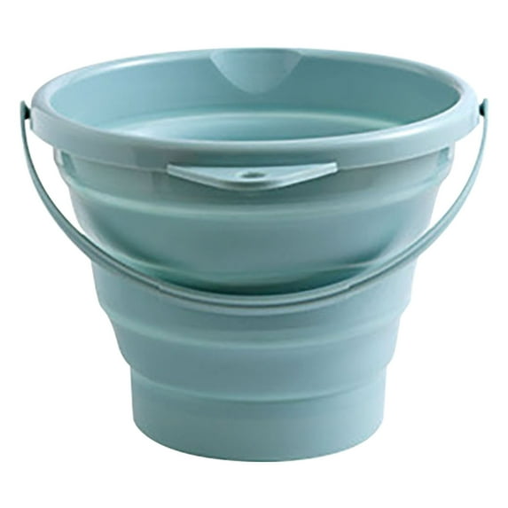 Tunhigl Savings Folding Bucket Basin Outdoor Car Basin Travel Laundry Bucket Fishing Bucket 10L