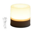 thumbnail image 1 of Tunhigl Silent Touch Control LED Night Light Lamp with Smart Memory Dimming, 1500mAh Rechargeable Bedside Ambient Light for Bedrooms, Eye-Friendly Soft Glow Desk Decor white, 1 of 7