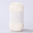 thumbnail image 1 of Tunhigl Soft 50g Milk Cotton Acrylic Blend Yarn Ball - Colorful Non-Pilling Crochet Yarn for Beginners Amigurumi Sweaters Hats Autumn DIY Crafts Easy Care Handmade Gift Milk White, 1 of 6