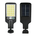 thumbnail image 1 of Tunhigl Solar Outdoor Lights with Motion Sensor and Remote Control - IP65 Waterproof Wall Security Lights for Fence, Yard, Garden, Patio, Front Door, 3 Modes, Bright LED Lighting Black, 1 of 9
