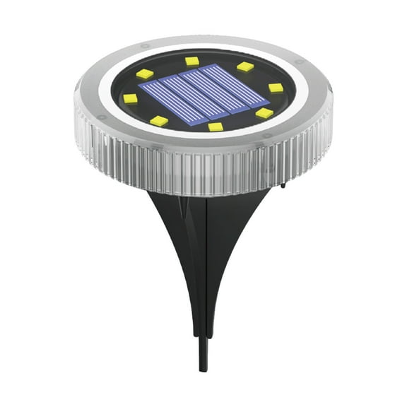 Tunhigl Solar-Powered Outdoor Garden Ground Lights | IP65 Waterproof Decorative Landscape Lighting for Patio, Yard, and Driveway Black