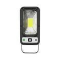 thumbnail image 1 of Tunhigl Solar Powered Outdoor Wall Lights with Motion Sensor - IP65 Waterproof LED Security Lights for Fence, Yard, Garden, Patio, and Front Door with Remote Control and 3 Light Modes Black, 1 of 9