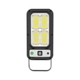 thumbnail image 1 of Tunhigl Solar Powered Outdoor Wall Lights with Motion Sensor - IP65 Waterproof LED Security Lights for Fence, Yard, Garden, Patio, and Front Door with Remote Control and 3 Light Modes Black, 1 of 9