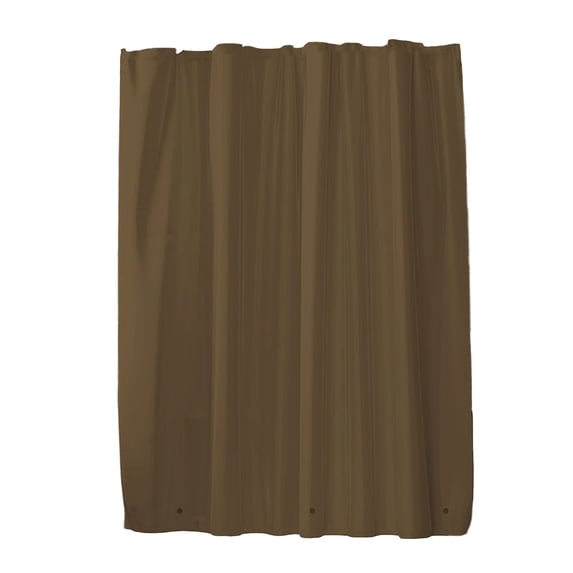 Tunhigl Solid Color Shower Curtain, Thickened Waterproof Polyester Bathroom Toilet Partition Curtain with 12 Hooks, 70.87 x 70.87 in