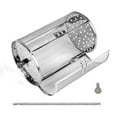 thumbnail image 1 of Tunhigl Stainless Steel 360 Rotating Grill Basket - Automatic Wind-Up BBQ Chicken Wing & Vegetable Cage for Even Outdoor Grilling - Perfect Gift for Grill Masters, 1 of 7