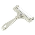 thumbnail image 1 of Tunhigl Stainless Steel Cheese Grater & Slicer - Adjustable Kitchen Tool for Perfect Cheese Cuts Every Time - Heavy-Duty Alloy Cheese Cutter for Cheddar, Brie, Mozzarella & More White, 1 of 7