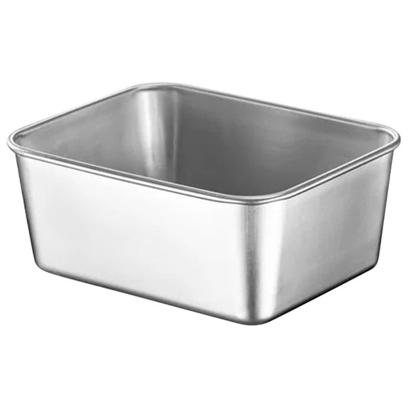 Tunhigl Stainless Steel Food Prep Box - Multi-Use Refrigerator & Oven Safe Container for Meal Prep, Picnics, and Hot Pot Sides