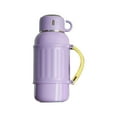thumbnail image 1 of Tunhigl Stainless Steel Insulated Gallon Water Jug - 1000ml / 34 oz Double Wall Vacuum Bottle for Hot & Cold Drinks, Sweat Proof & Leak Proof, Travel, Camping, and Outdoor Adventures Purple, 1 of 6