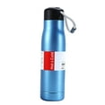 thumbnail image 1 of Tunhigl Stainless Steel Insulated Water Bottle 18oz - Large Capacity Thermo Cup for Outdoor, Gym & Hiking - Double Wall Vacuum Insulated Knight Cup with Drawstring Blue, 1 of 5