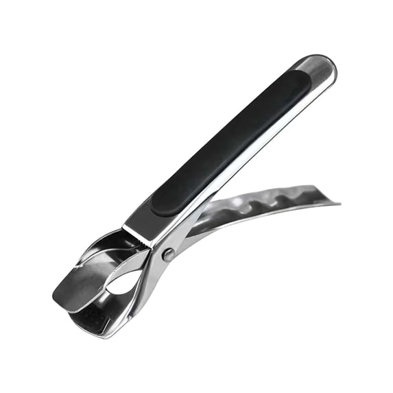 Tunhigl Stainless Steel Kitchen Scald Clip - Multi-Functional Bowl & Plate Lifter, Non-Slip Taishan Clip for Easy Handling & Safety Black