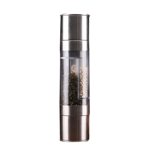 Tunhigl Stainless Steel Manual Pepper Grinder & Spice Mill - Effortless Kitchen Tool for Home & Restaurant