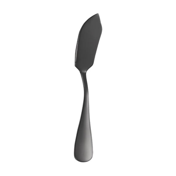 Tunhigl Stainless Steel Spatula for Spreading, Decorating & More - Versatile Kitchen Tool for Cheese, Butter, Cake Frosting & Cream Black